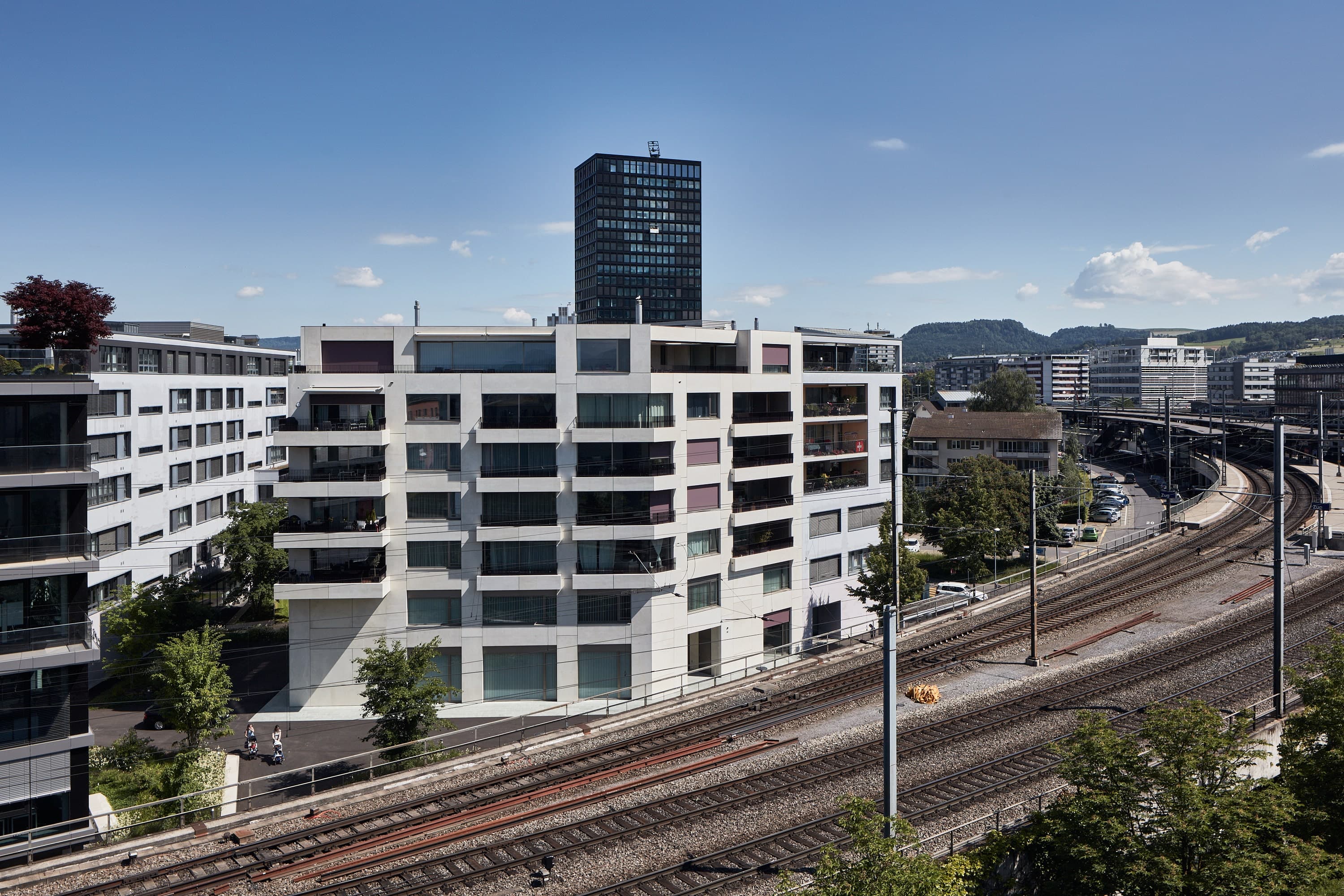 Überbauung Grafenaustrasse 1, Albisstrasse 3, Zug