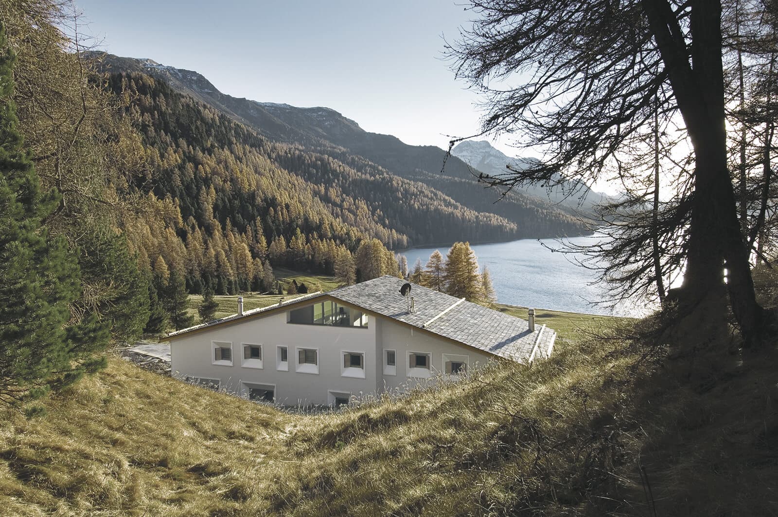Zweifamilienferienhaus, Surlej